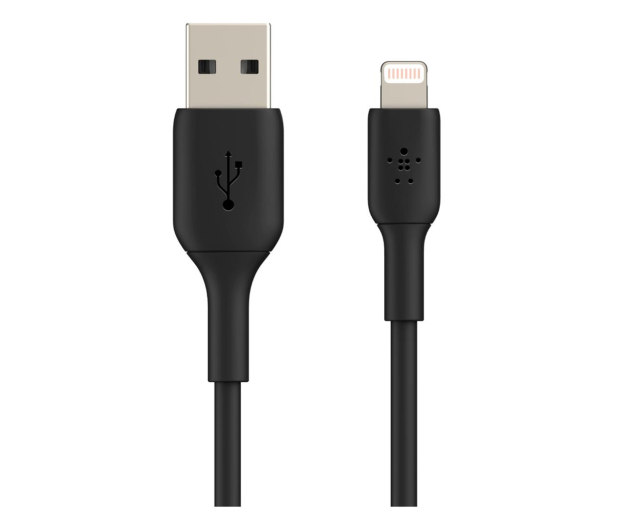 BELKIN Kabel Lightning - 15cm CAA001BT0MBK - 711645 - zdjęcie